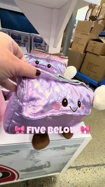 The cutest girly, plush, bow handbags @Five Below #fivebelow #girly #bows #girly
