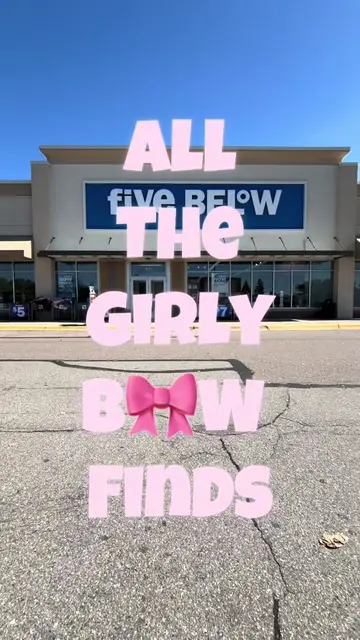 All the pink, girly, bow finds @Five Below #fivebelow #girly #bows #girlyaesthet
