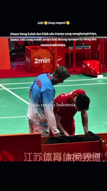 Dibalik kemenangan Indonesia tadi malam,.. ada wang Hong yang yang menjadi sorot