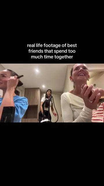 Besties morphed into each other #twin #insynch #BestFriends #relatable 
