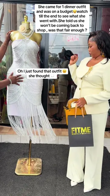 Will you pick one and go or get confused 😂, Do you agree with her not to come b