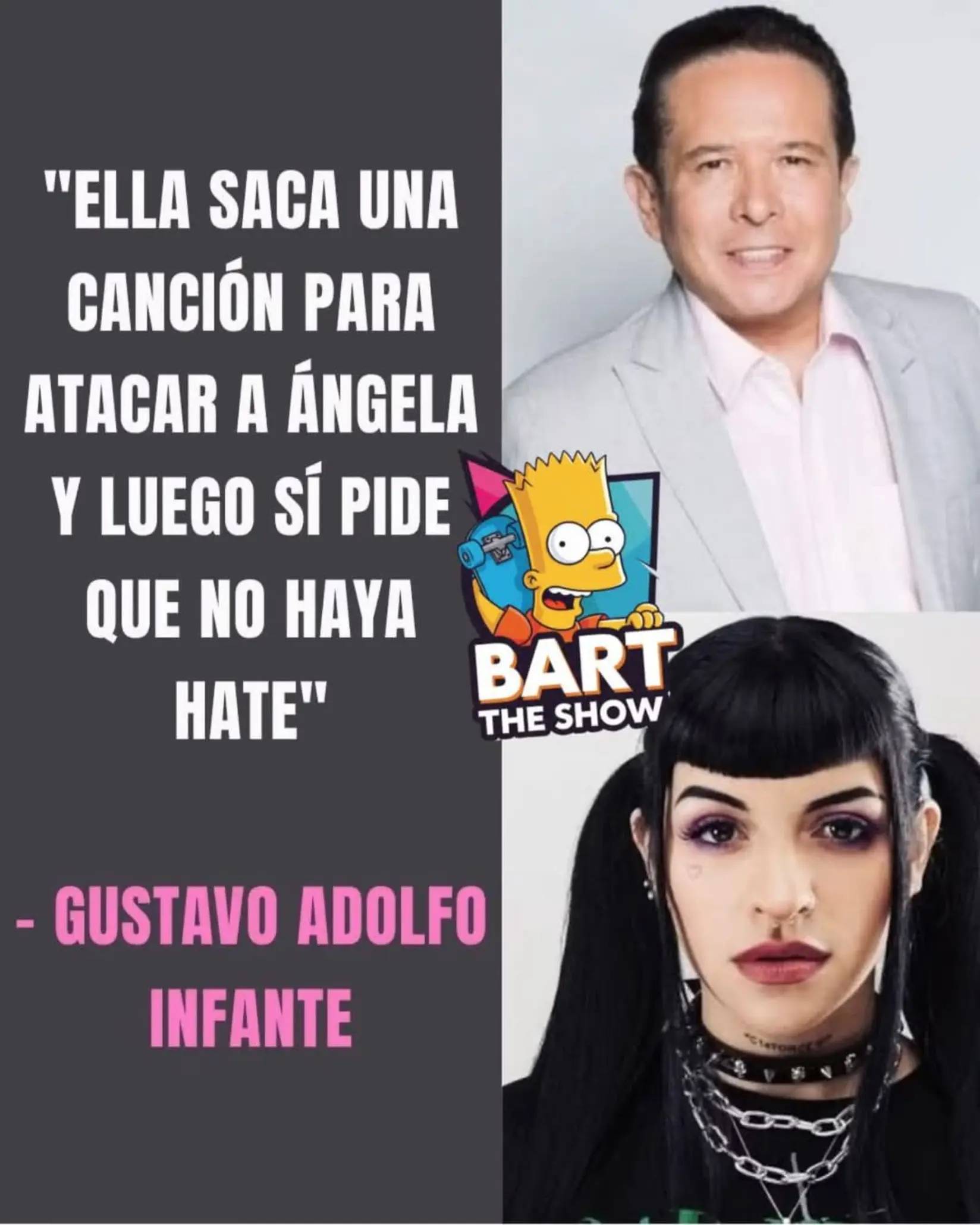 🔥 GUSTAVO ADOLFO INFANTE LE RECUERDA A CAZZU SU CANCIÓN “CON OTRA” Y CUESTIONA 
