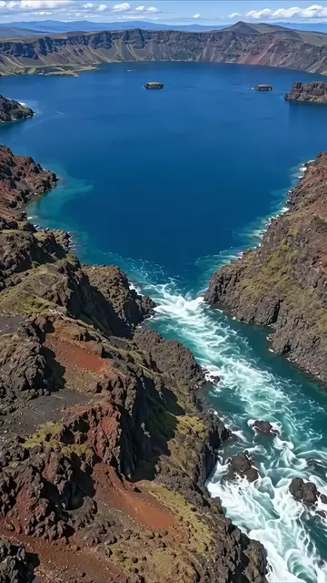 How They Built a Dam Across a Volcano Crater 🌋 #shorts #engineering