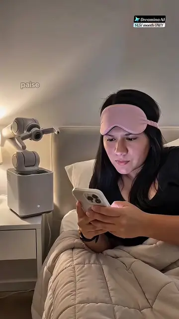 Time for bed!🤖Robot steals your phone to make you go to sleep! Try this funny t