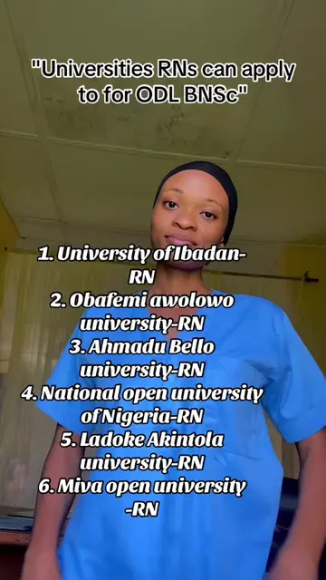 RNs, please go for your degrees o (BNsC) A word is enough for the wise ooo! all.