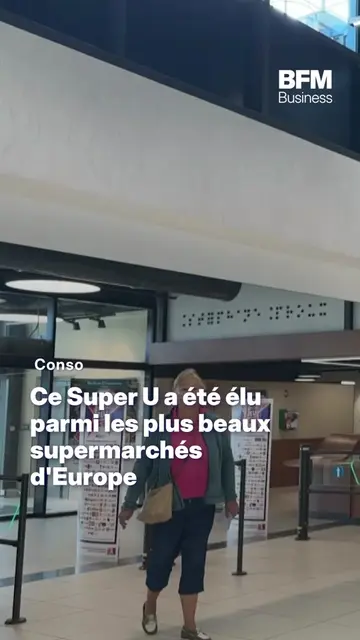 Un Super U élu parmi les plus beaux supermarchés d'Europe 🏪 À peine ouvert, le 