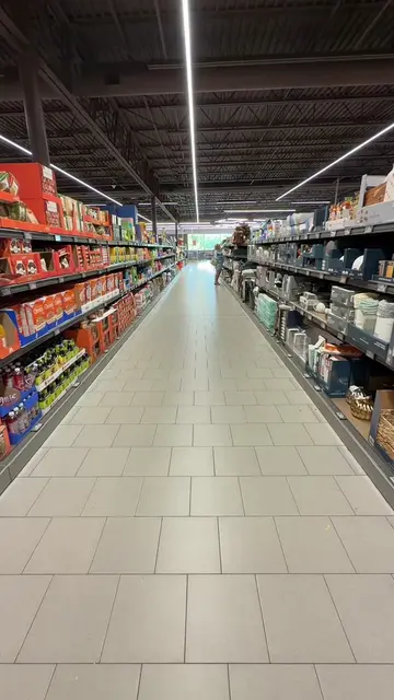The ALDI aisle of shame hits different during Halloween season. 🎃👻 I went in f