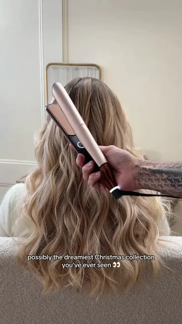 Create the softest curls with our softest collection yet. 🤍  NEW ghd chronos in