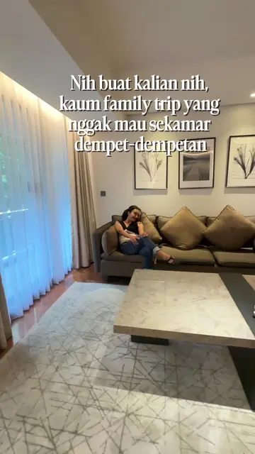 Kalau staycation ramean, jangan cuma cari kasur. Cari ruang hidup juga. 😂 Oakwo