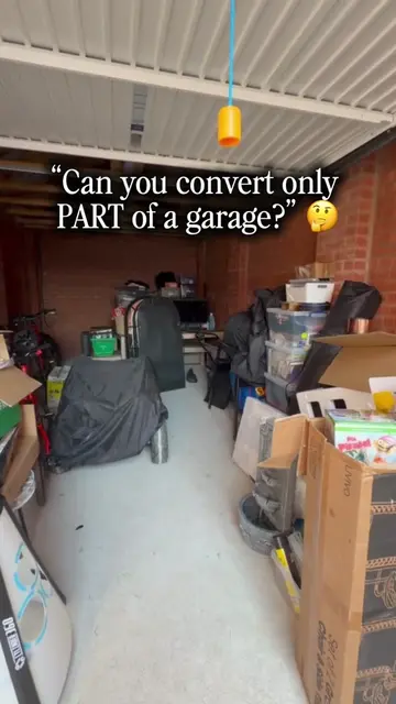 Can you convert just PART of your garage? Yes, and a partial garage conversion w