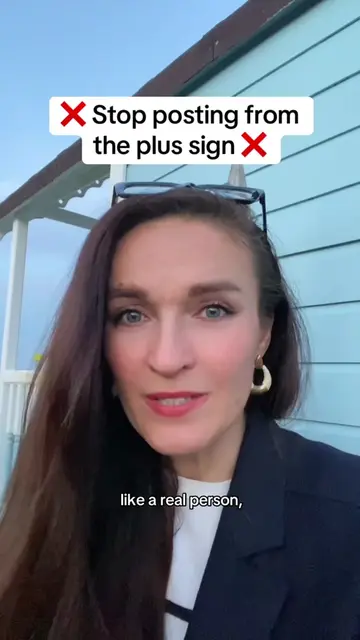 TikTok itself said: “Stop posting from the plus sign. Use Creator Search Insight
