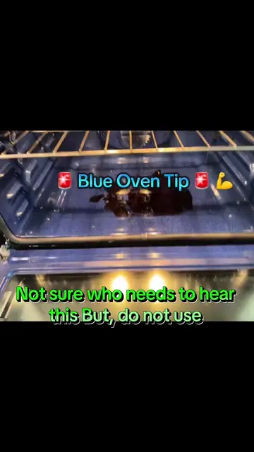 Blue Oven Cleaning Tip!  #cleaning #tips #blueoven #blue 