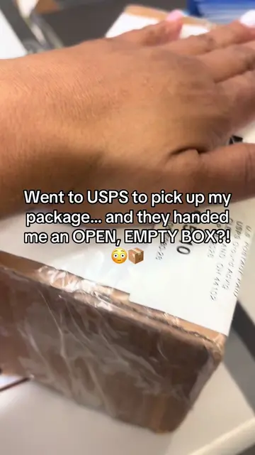 My package was supposed to arrive yesterday, so I went to USPS to pick it up tod