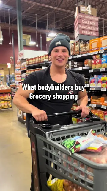 Full shopping trip for grocery’s as a bodybuilder in a cut and bulk. #bodybuildi