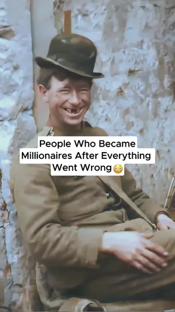 People Who Became Millionaires After Everything Went Wrong 😳 #Interesting #Hist