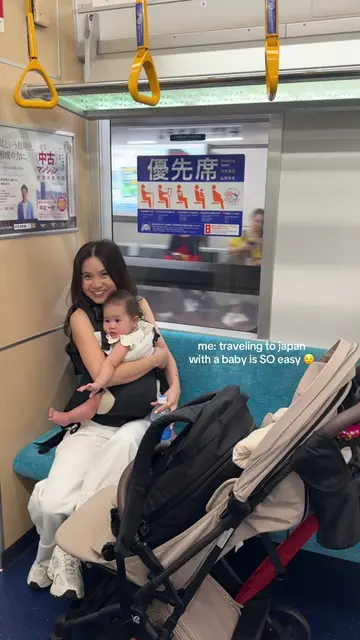 def recommend traveling to japan with your 6 month old 😌🇯🇵 #travelwithbaby #j