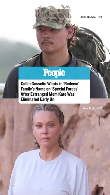 #CollinGosselin referenced his mom #KateGosselin’s short-lived experience on ‘Sp