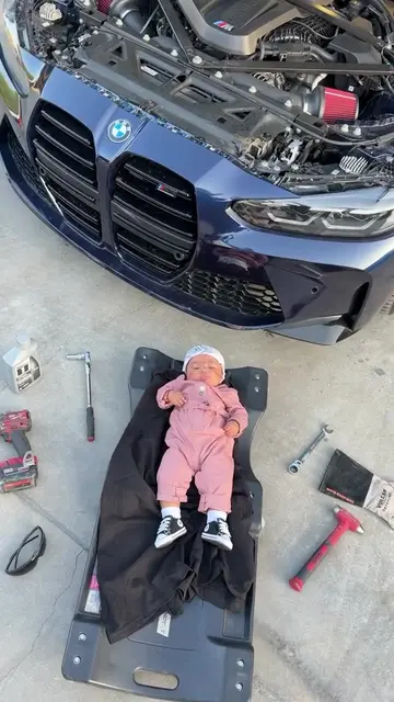 4 Months full of experience #mechanicbabytrend #B2B #g80 #bmw #losangelesracing