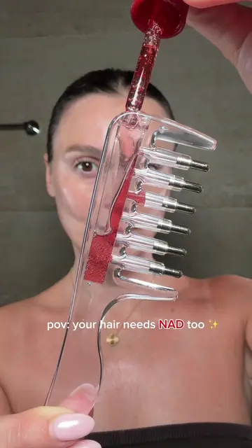 Your hair needs NAD too ✨✨ #skin #skincare #glow #nad #medicube