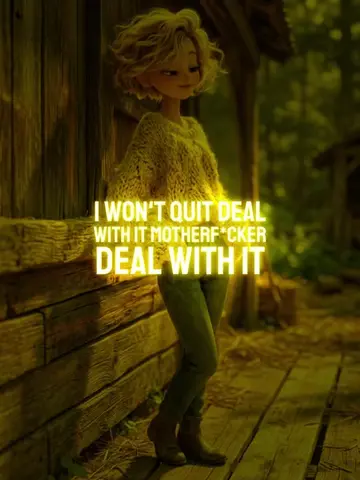 New Template | Deal With It #CapCut #lyrics #confidence #unbothered #attitude 