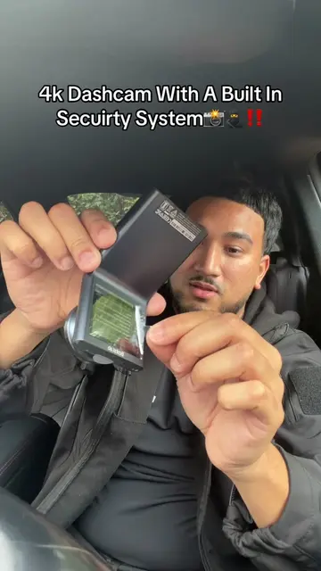 4k car dash cam with built in secuirty system if you want to protect your car 24