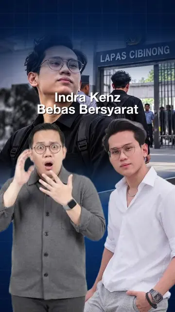 Indra Kenz Bebas Bersyarat, Wajib Lapor Dalam Setahun