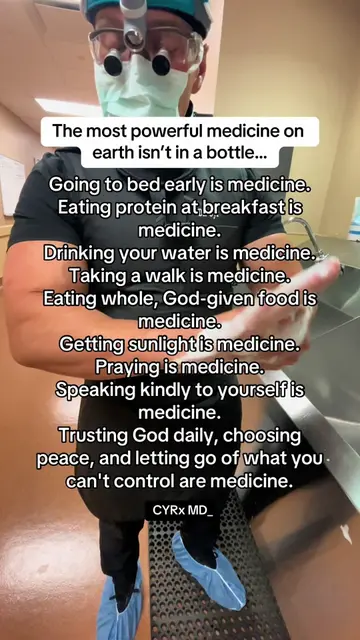 The most powerful medicine on earth isn’t in a bottle. It doesn’t come with a co