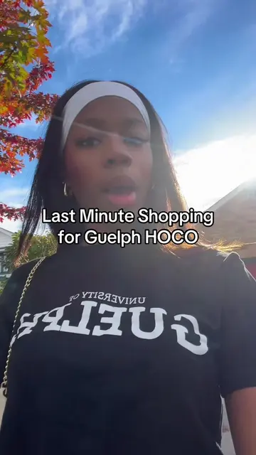 Come with me to run some errands for HOCOOOOOO #guelphhoco #guelph #uofg #comewi