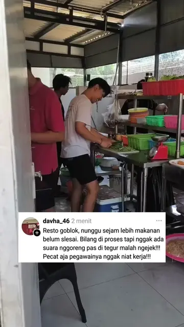 kasihan bgt customernya, nunggu sampe berjam jam #warungmakan #restoran #sidoarj