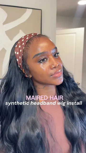 easy, affordable, and straight to the point 😍😍✨!!! #syntheticwig #synthetichai