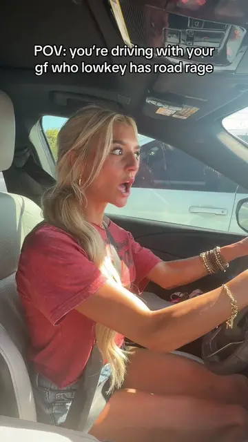 He hates my driving #baddriver #roadrage #couples #relationships #relateable 