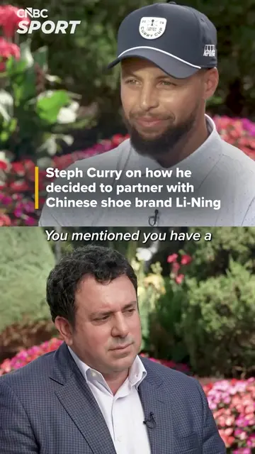 NBA superstar Stephen Curry talks with CNBC’s Alex Sherman about his move to par