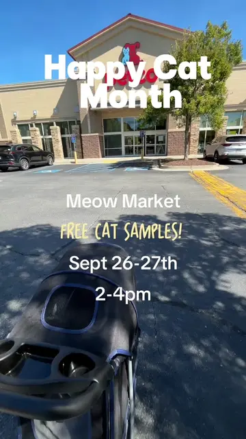 A  month for our felines health and wellness! 🐱💛 #petco #meowmarket #happycatm