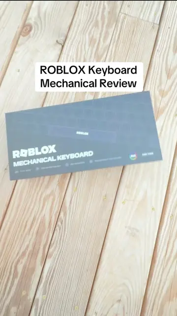 You asked, I answered! The Roblox mechanical keyboard review! #roblox #Tech #key