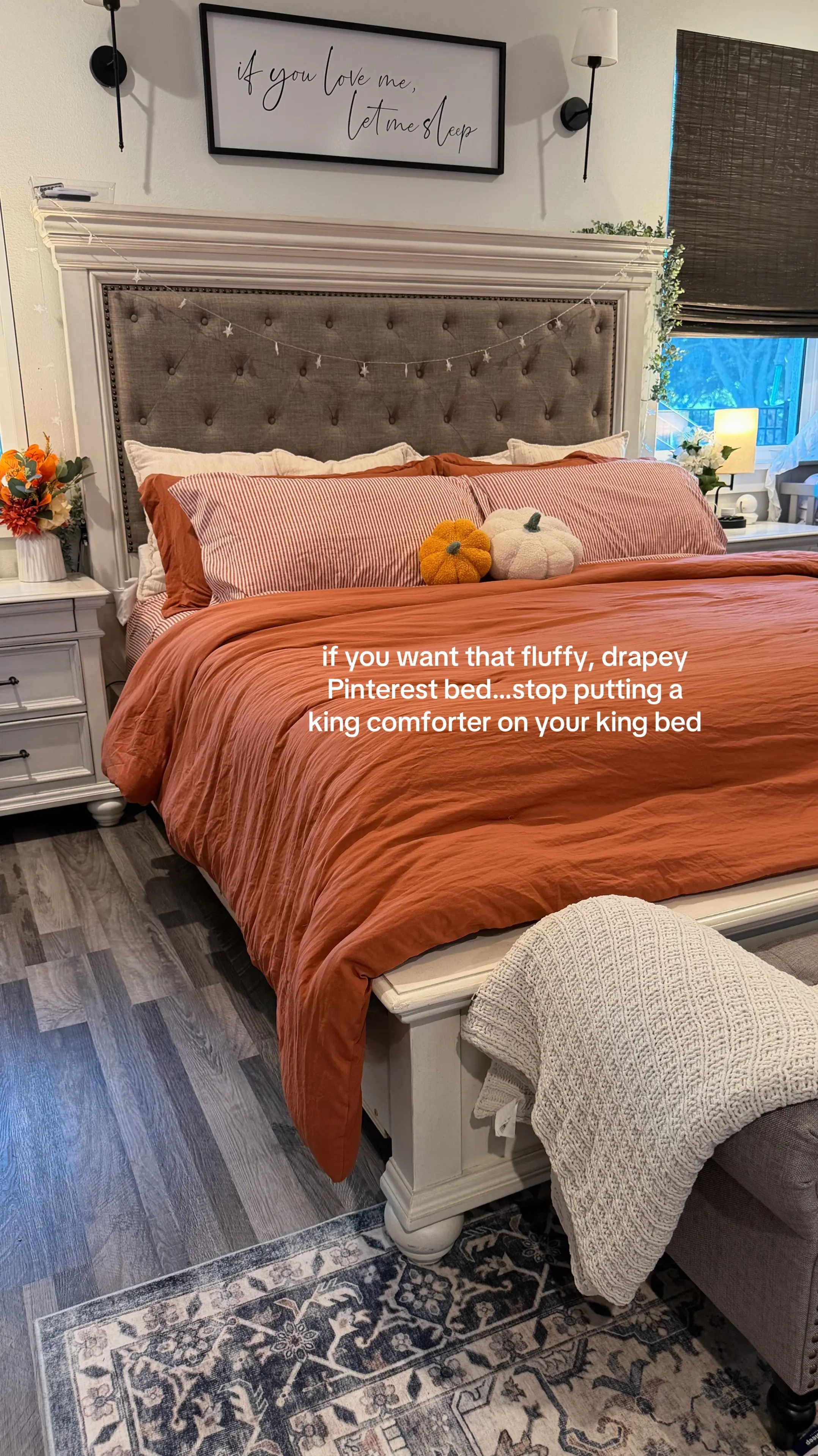 You’ll never go back to regular after you’ve discovered OVERSIZED bedding #comfo