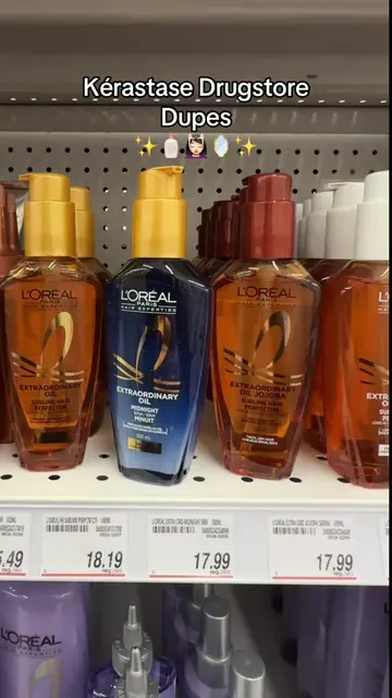 If you love Kérastase but not the price tag… 👀 I found TWO drugstore hair dupes