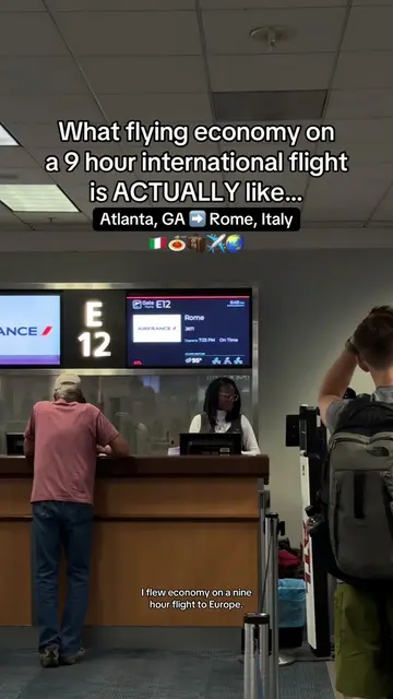 Breaking down my @delta economy flight experience to Rome, Italy from Atlanta, G