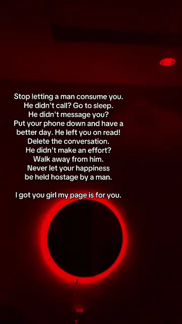 Stop chasing a man who makes you question your worth. He’s distant? Give him spa