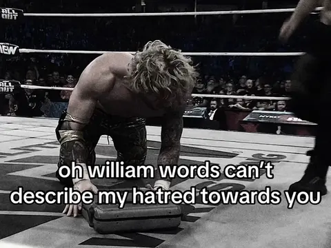 worst to ever do it #WWE #aew #willospreay #jonmoxley 