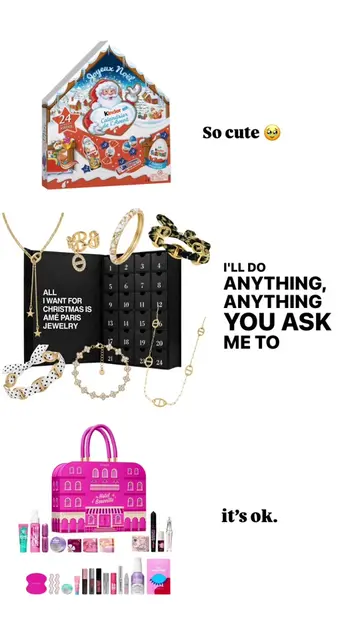 Calendrier 24 bijoux à 69,99€ disponible le 10 octobre à 10h !🤩#calendrierdelav