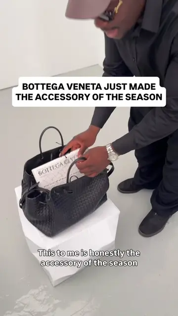 For SS27, Bottega Veneta just made a leather Intrecciato newspaper notebook and 