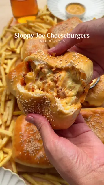 SLOPPY JOE BUNS RECIPE BELOW Ingredients DOUGH 250 ml lukewarm milk (1 cup) 15 g
