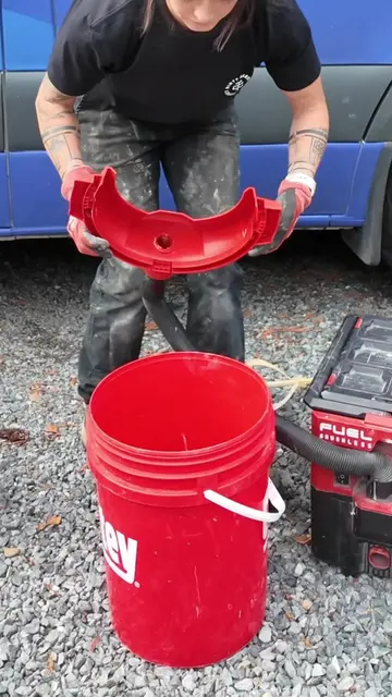So simple, yet so effective. Loving the new @Milwaukee Tool AIR-TIP Bucket Toppe