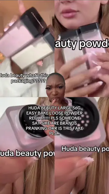 #viralmakeup #settingpowder #hudabeauty #beautynews #makeuptok @Huda @Huda Beaut