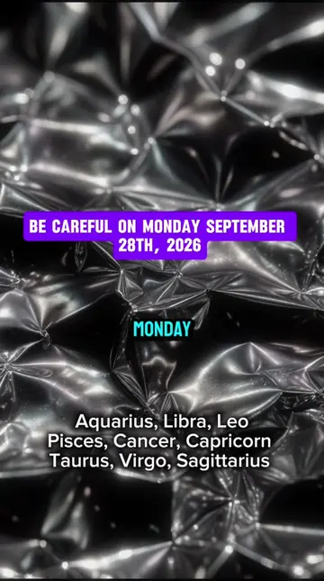 Be careful September 28th #zodiactiktok #astrologytiktok #manifestation #moneyto