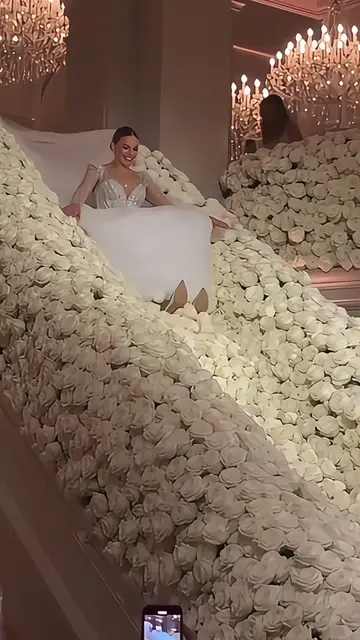 👰‍♀️✨El maquillaje de novia más lujoso que verás hoy, búscalo Vestido de novia 