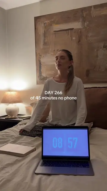 DAY 266 of reclaiming my time!✨⏳ Oh my gosh I was FLOATING during this meditatio