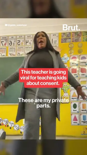 Gelda Waterboer, a first-grade teacher in Namibia known for her TikToks about cl