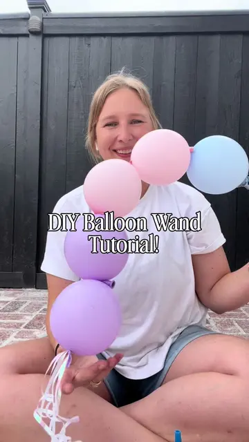 Hii! Here’s the highly requested tutorial on how to make the balloon wands!! Eve