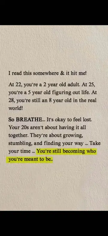 At 22, You're a 2-Year-Old Adult 🧠⏳ ⁠#20sadvice⁠    ⁠#mindset⁠    ⁠#wisdom⁠    